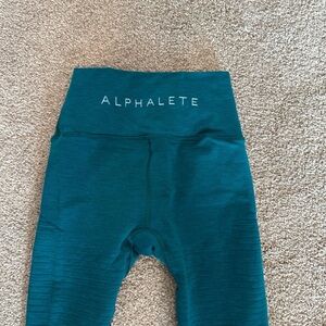 Alphalete Deep Teal Leggings